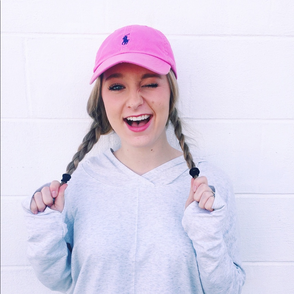 Pink Polo Hat